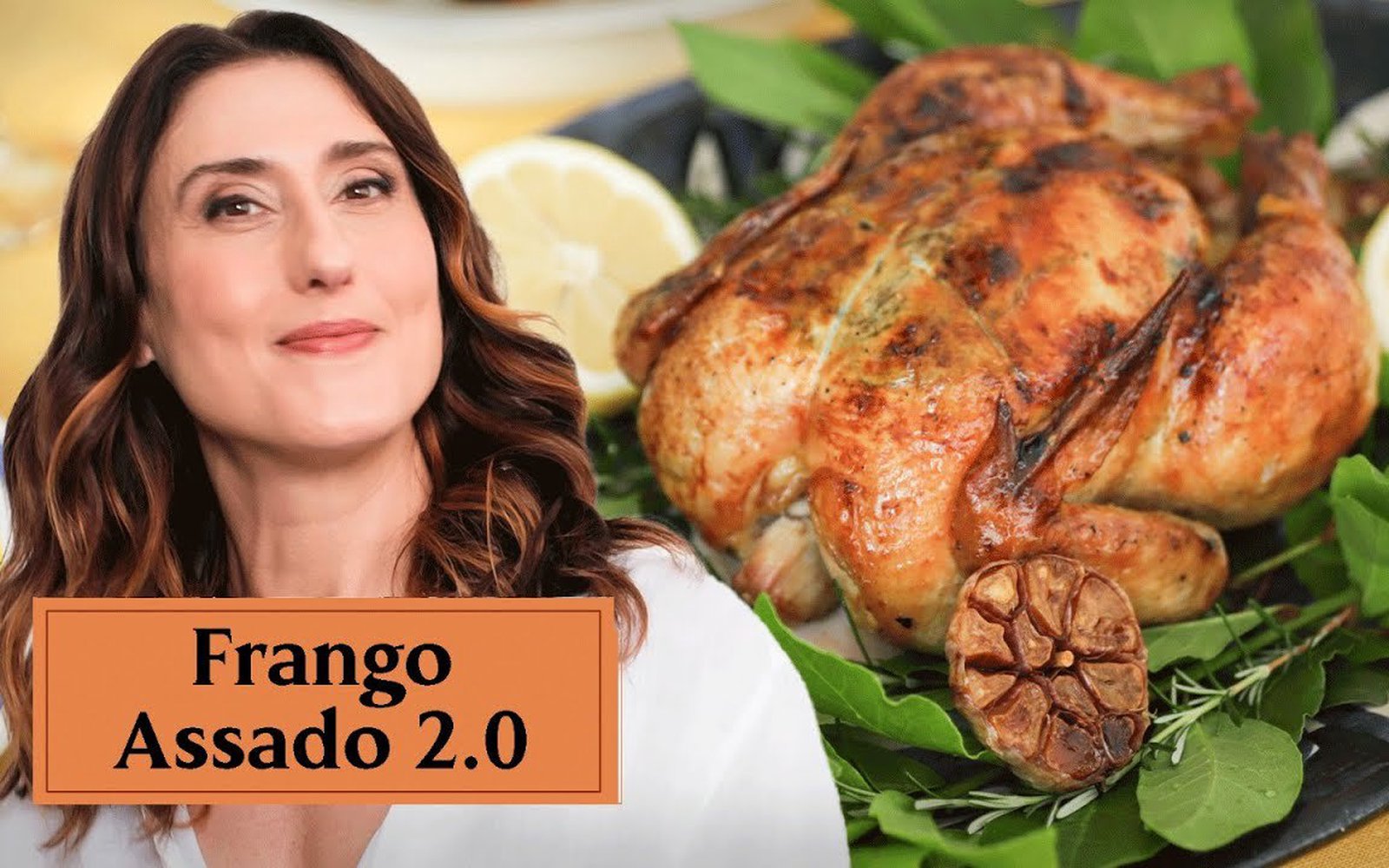 Frango Assado com Pele Crocante e Molho de Maracujá