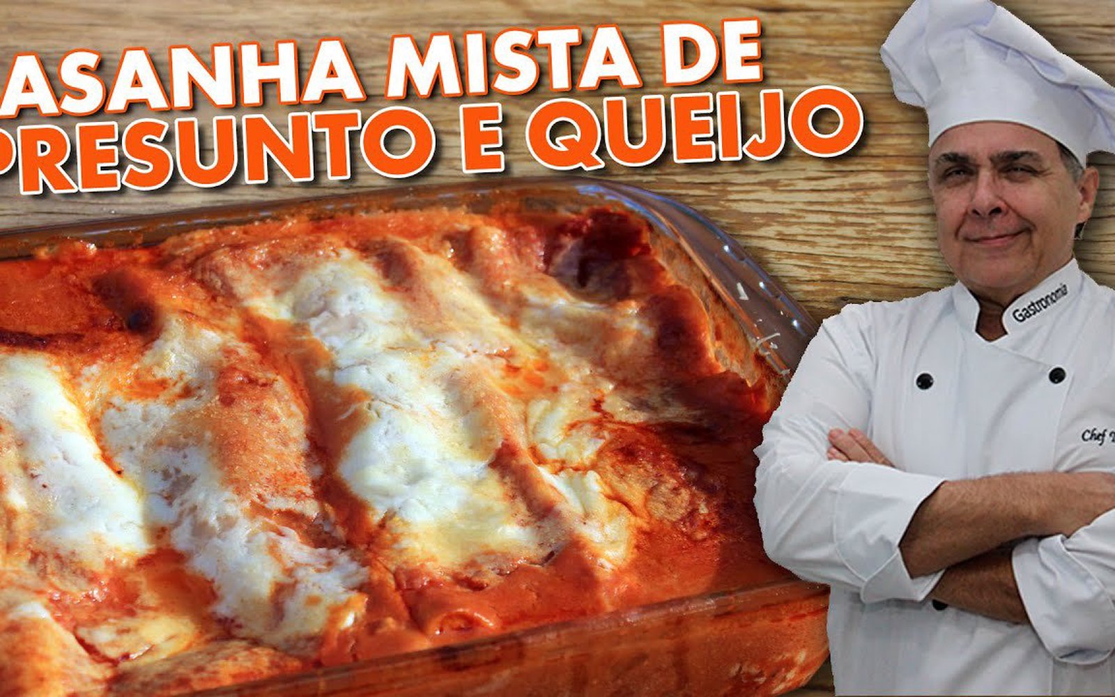 Lasanha Mista de Presunto e Queijo