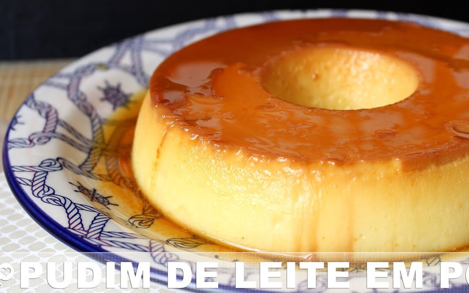 Pudim de Leite em Pó