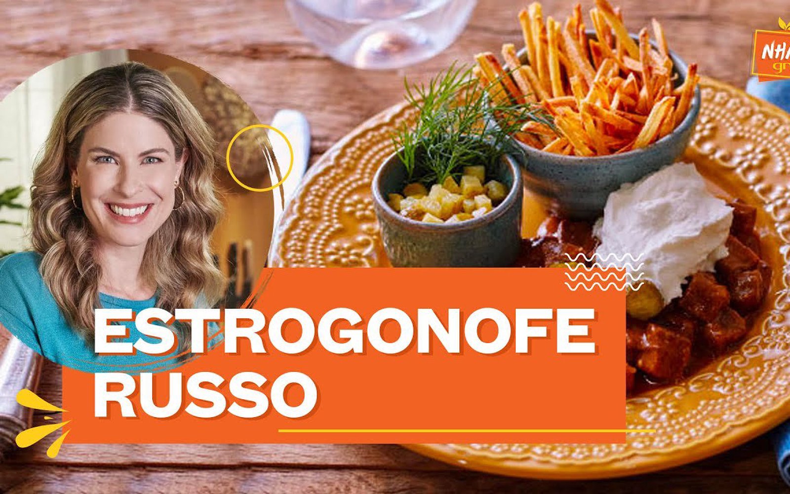 Estrogonofe Russo com Creme Azedo