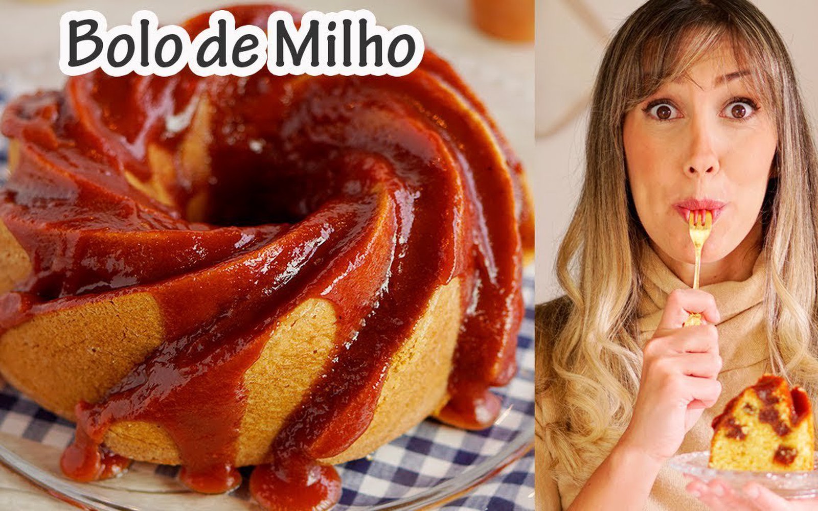 Bolo de Milho com Goiabada