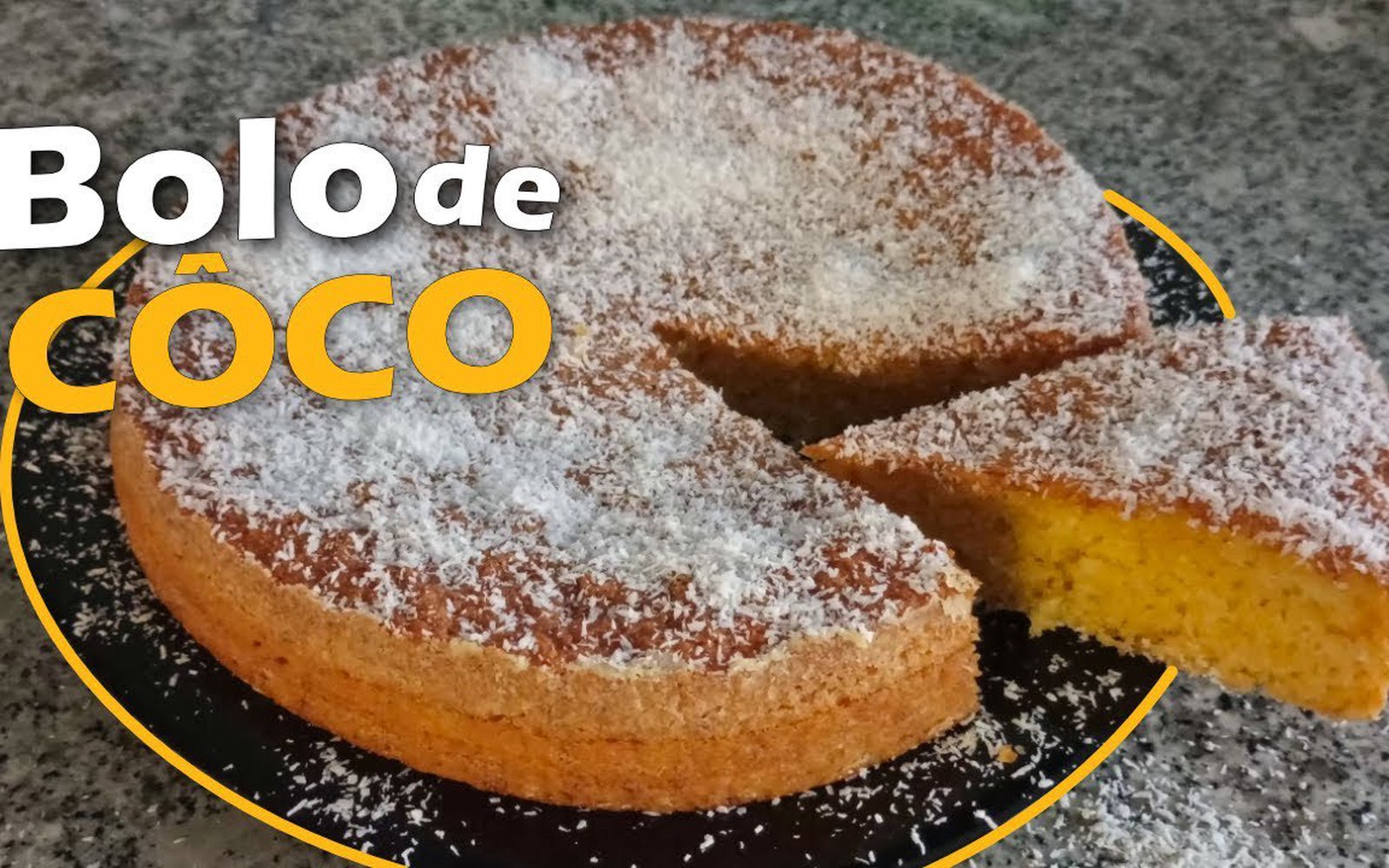 Bolo de Coco Húmido