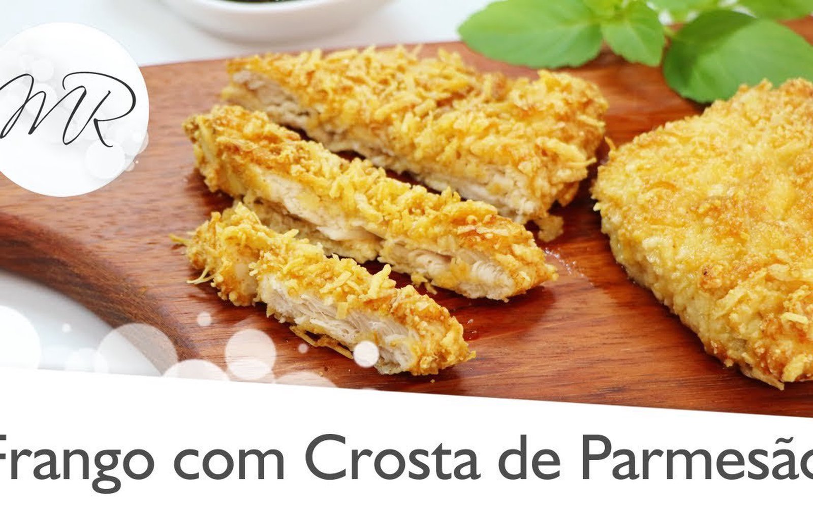 Frango com Crosta de Parmesão na AirFryer