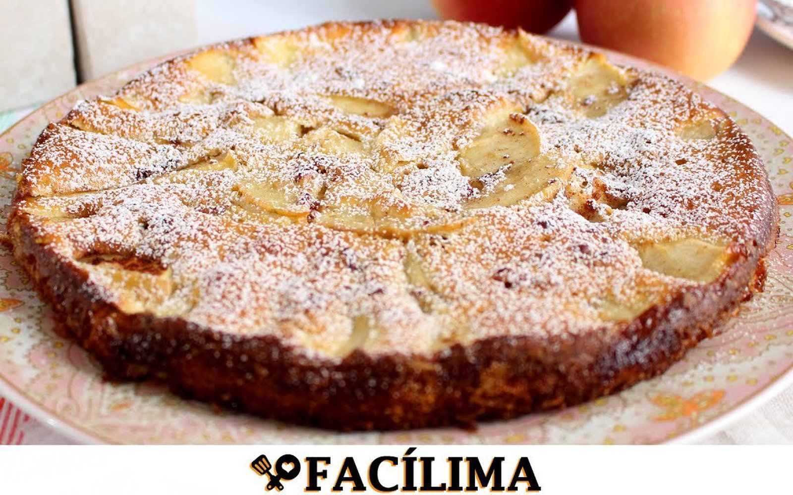 Torta de Maçã Super Fácil