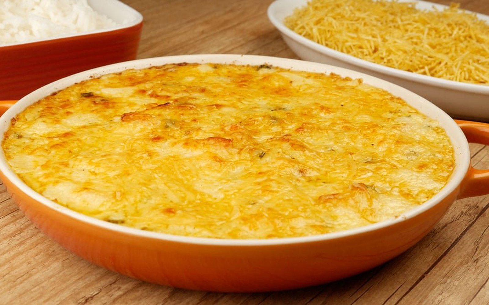 Camarão Cremoso Gratinado