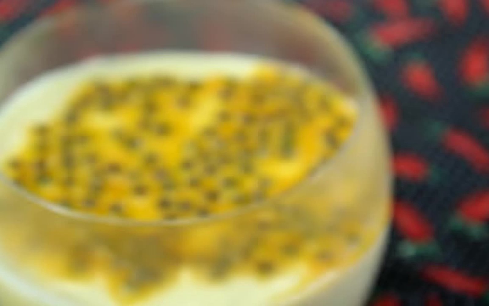 Receita de Mousse de Maracujá Simples