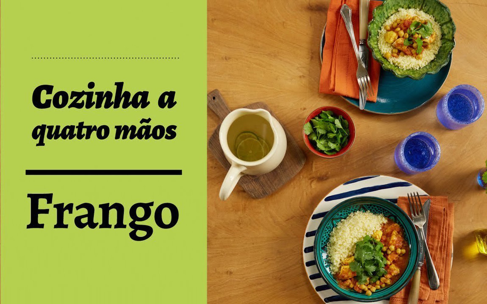 Ensopado Rápido de Frango com Cuscuz Marroquino