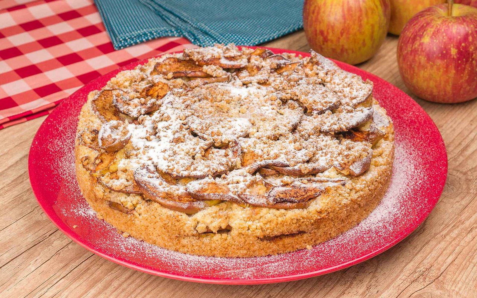 Torta de Maçã Alemã na Airfryer
