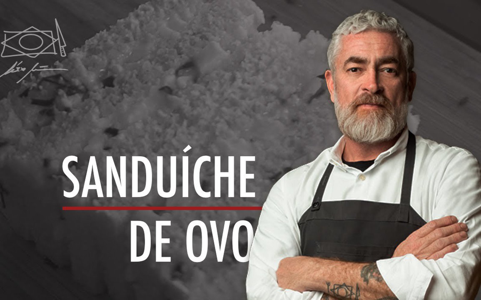Sanduíche de Ovo do Alex Atala