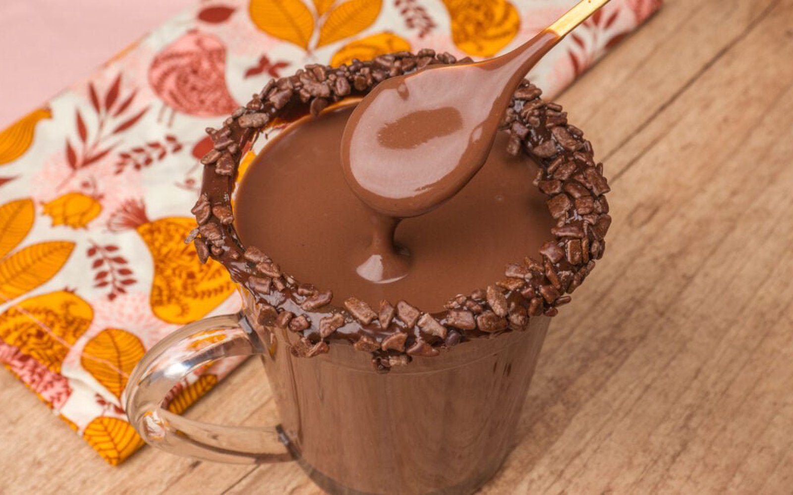 Chocolate Quente de Brigadeiro