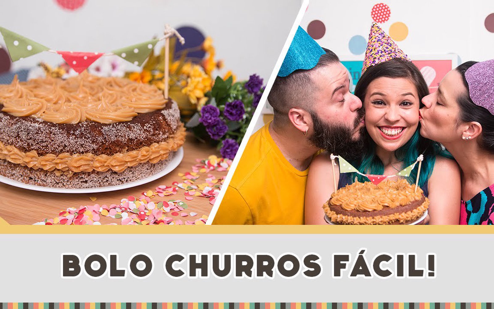 Bolo Churros Fácil