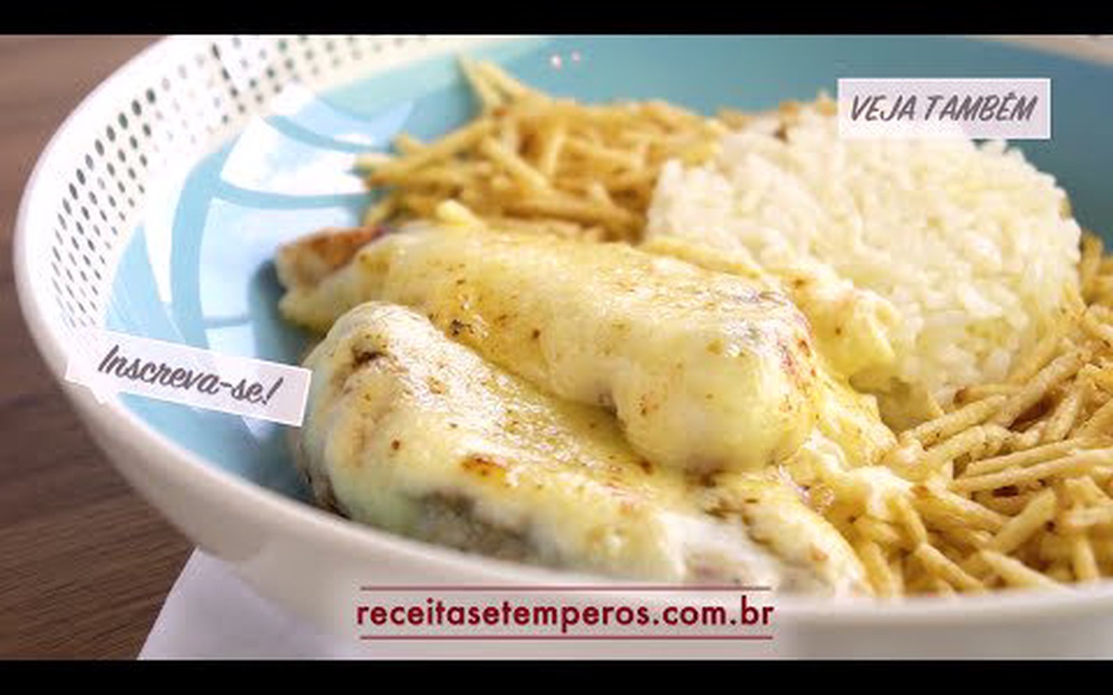 Frango Cremoso Gratinado