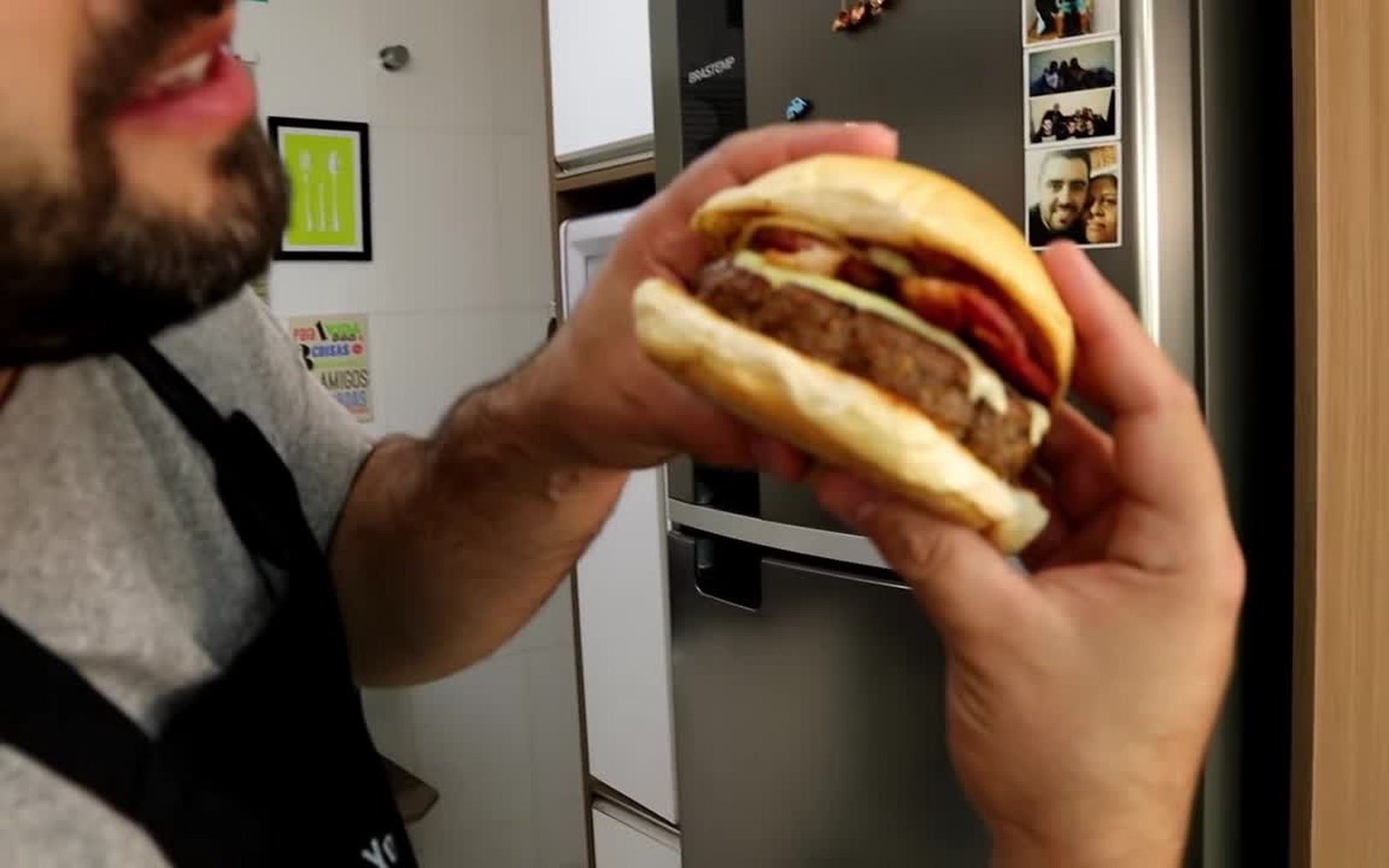 Receita de Hamburger Caseiro