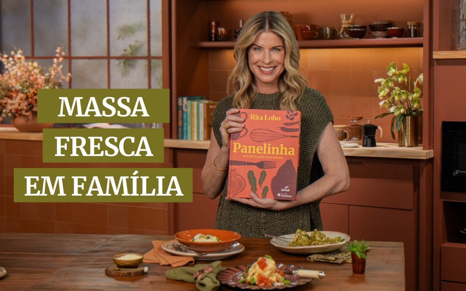 Massa de macarrão caseiro