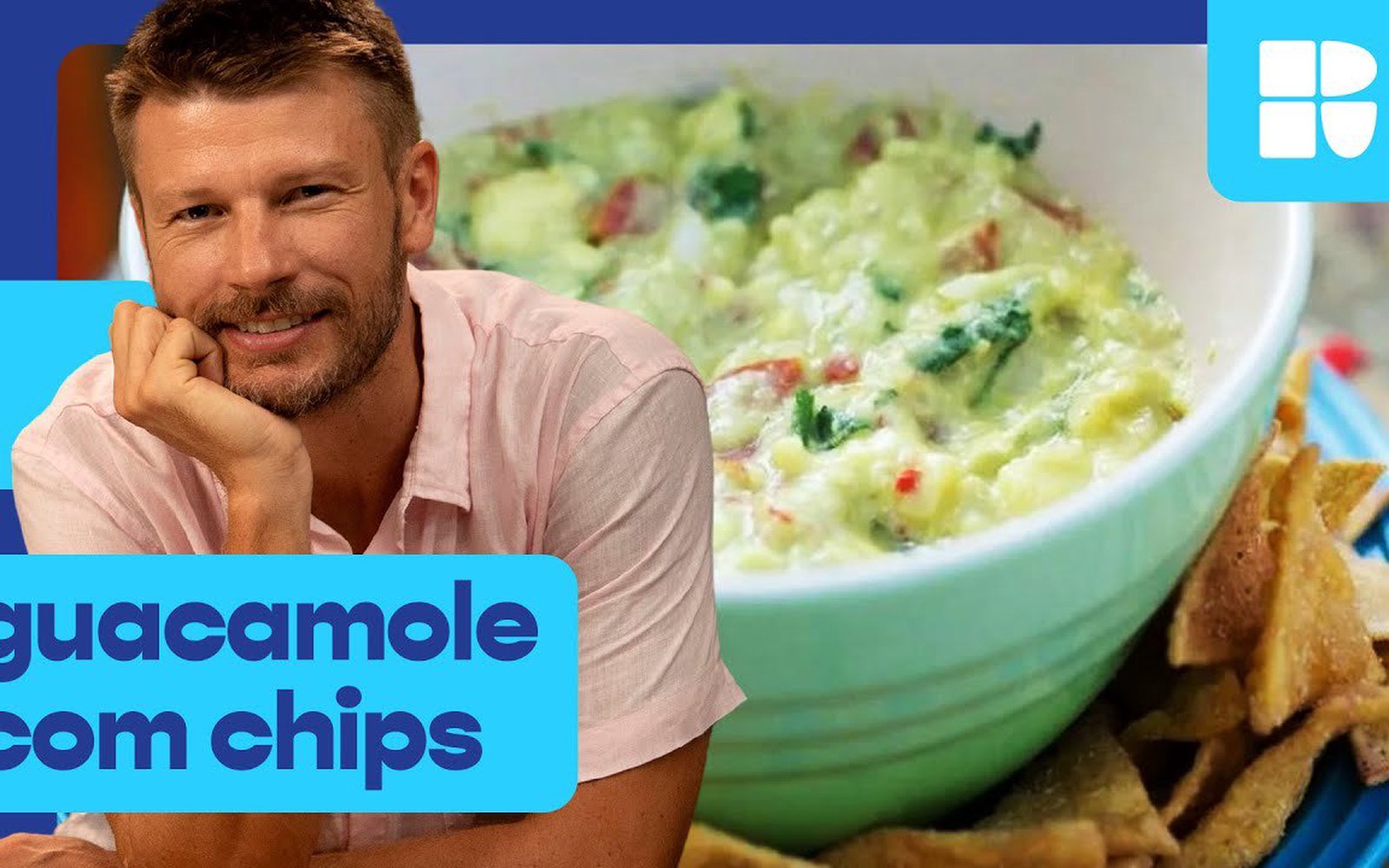 Como fazer guacamole com chips!