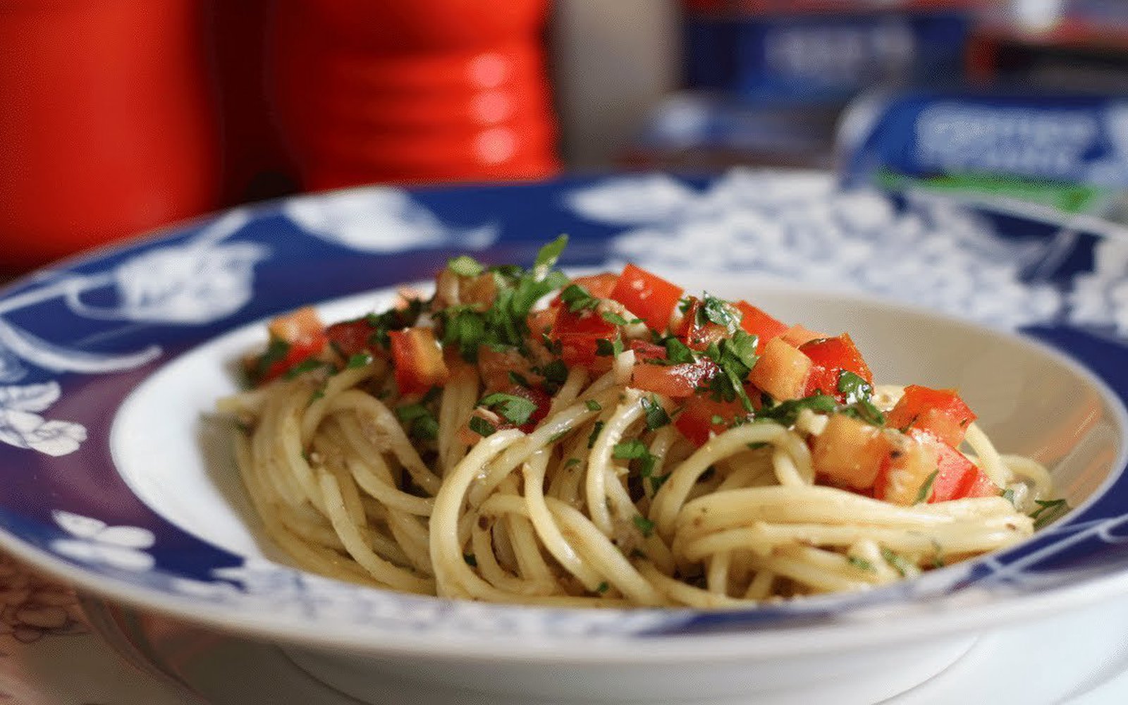 Espaguete à Carbonara