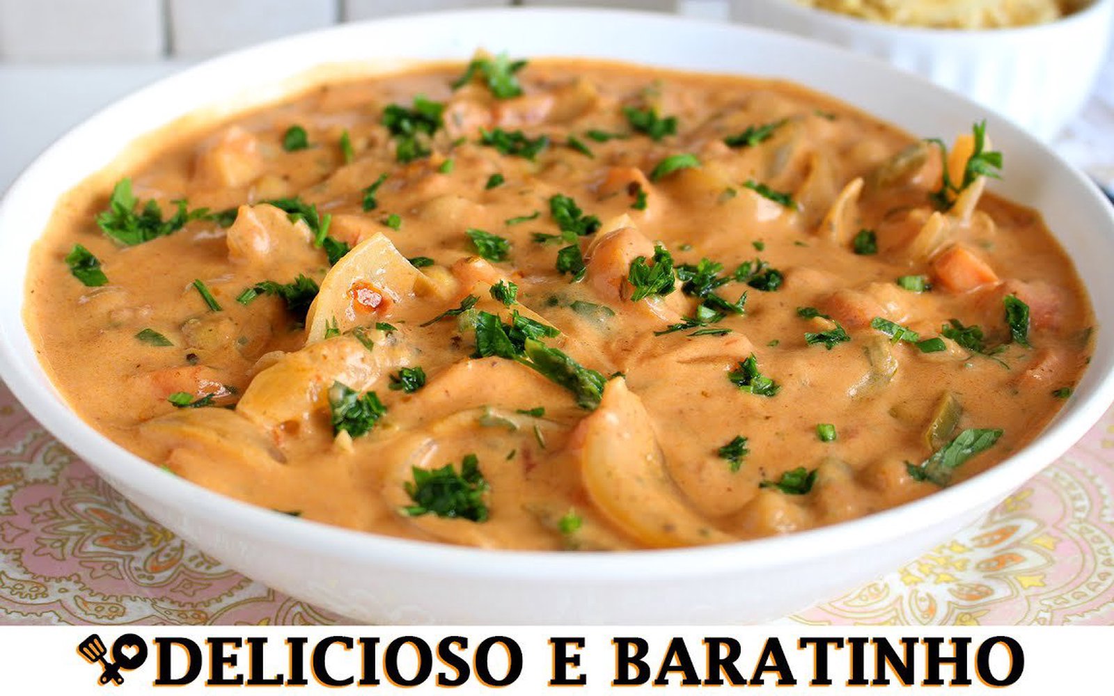Estrogonofe Vegetariano Baratinho