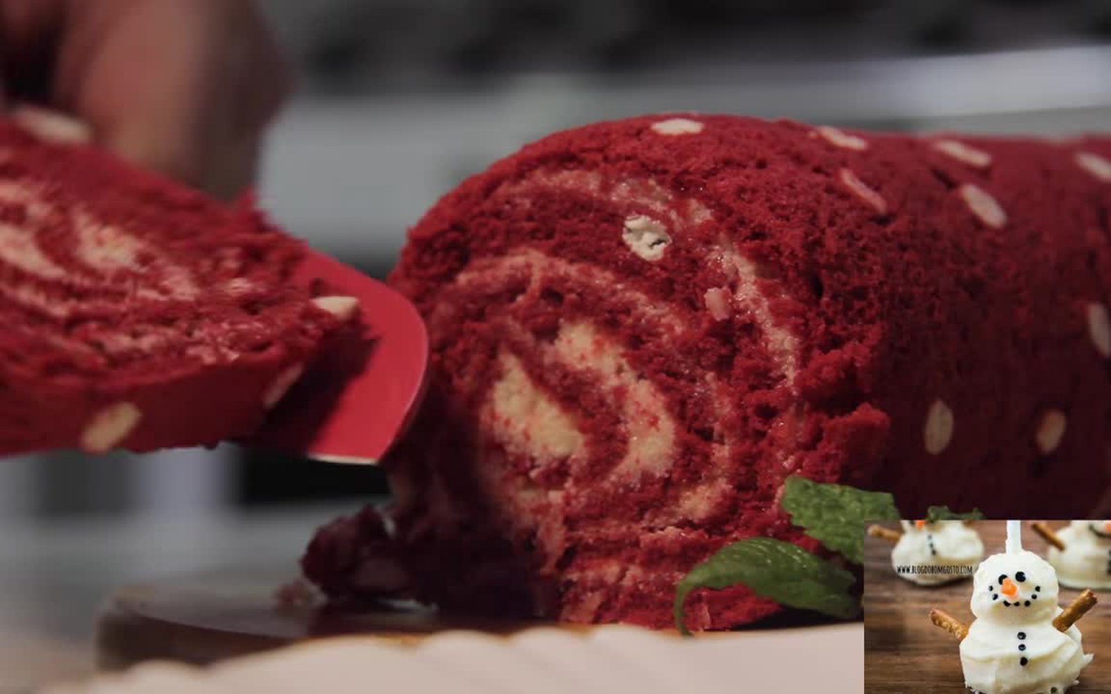 Receita de Rocambole Estampado