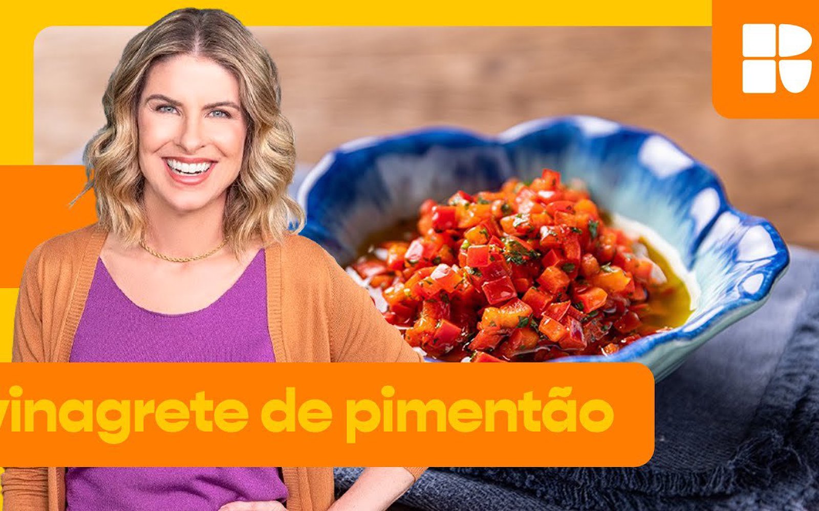 Vinagrete de pimentão