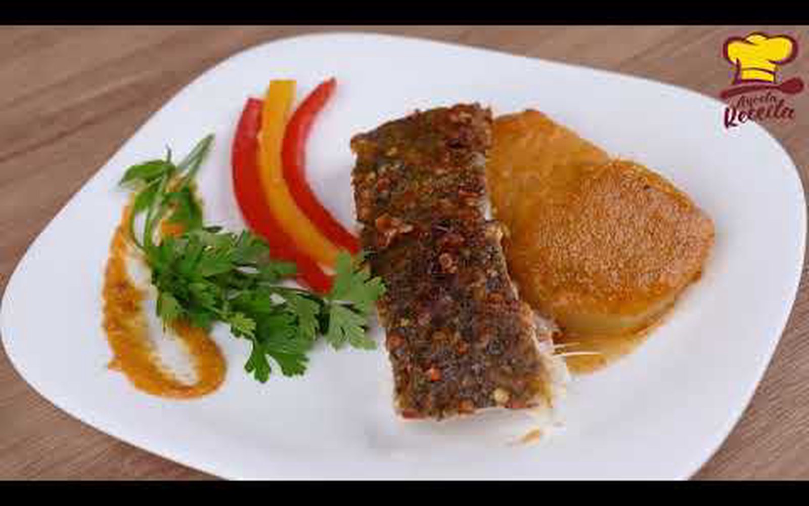 Peixe Assado com Batatas
