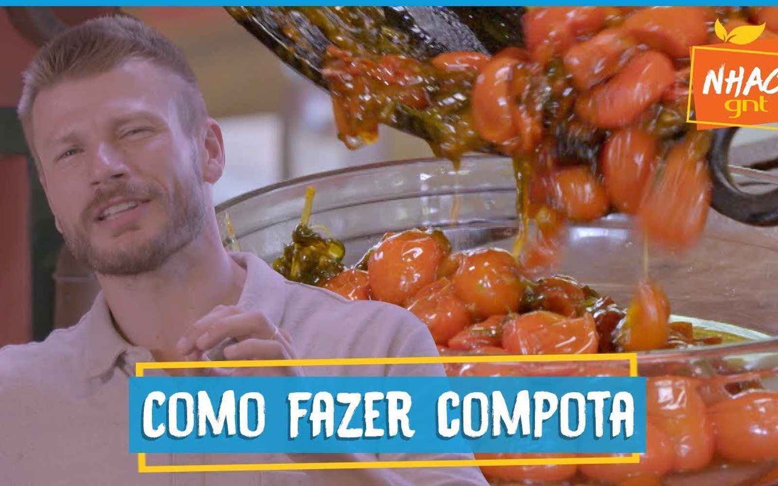 Compota de tomate com curry, alecrim e mel