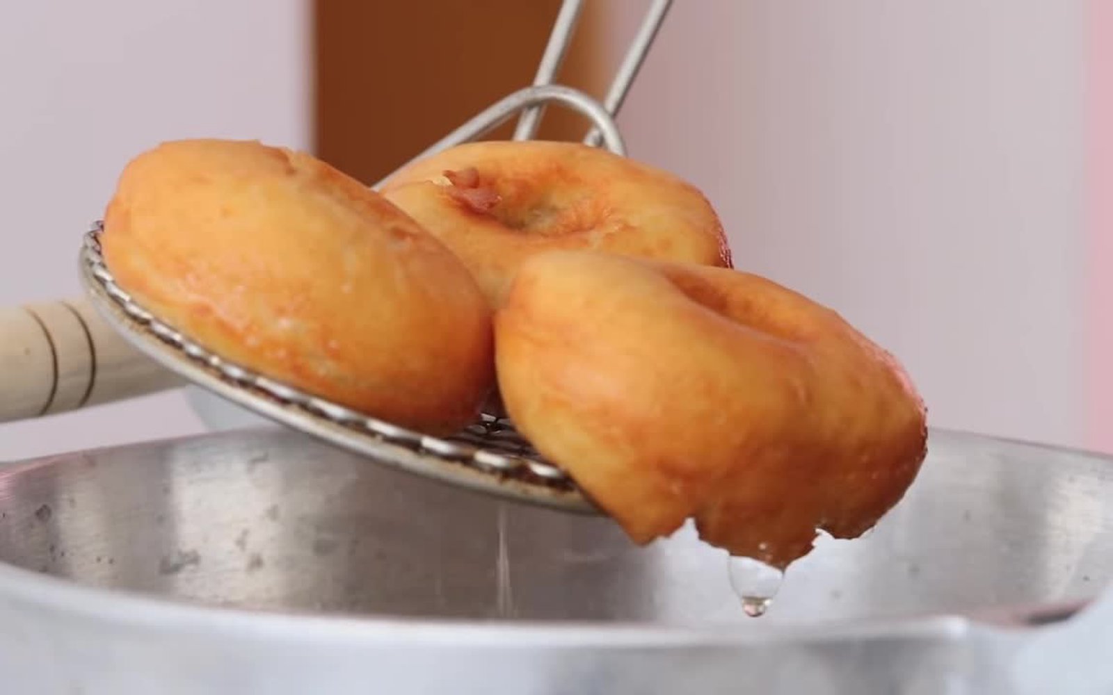 Receita de Rosquinha Frita Caseira