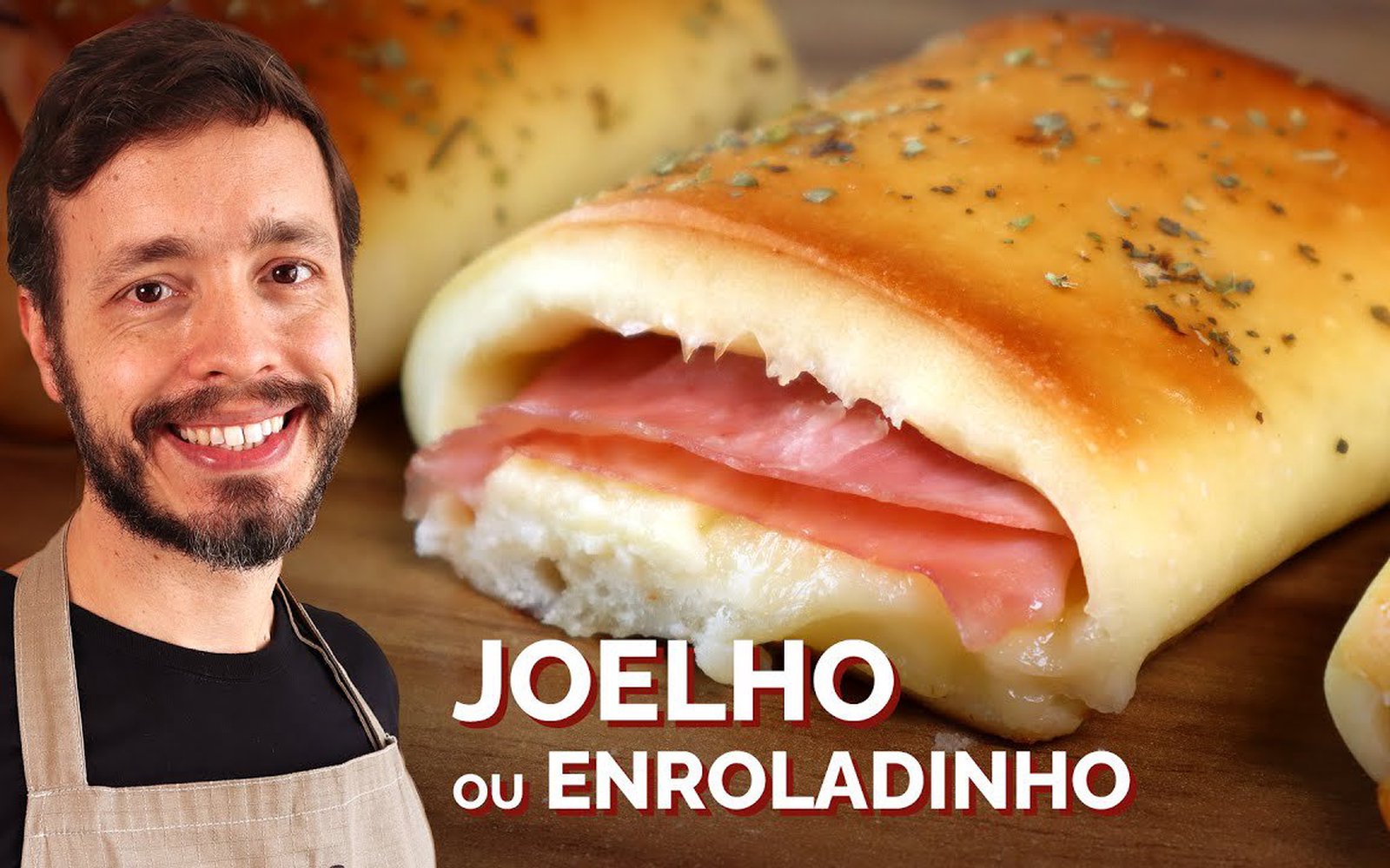 Joelho ou Enroladinho de Presunto e Queijo