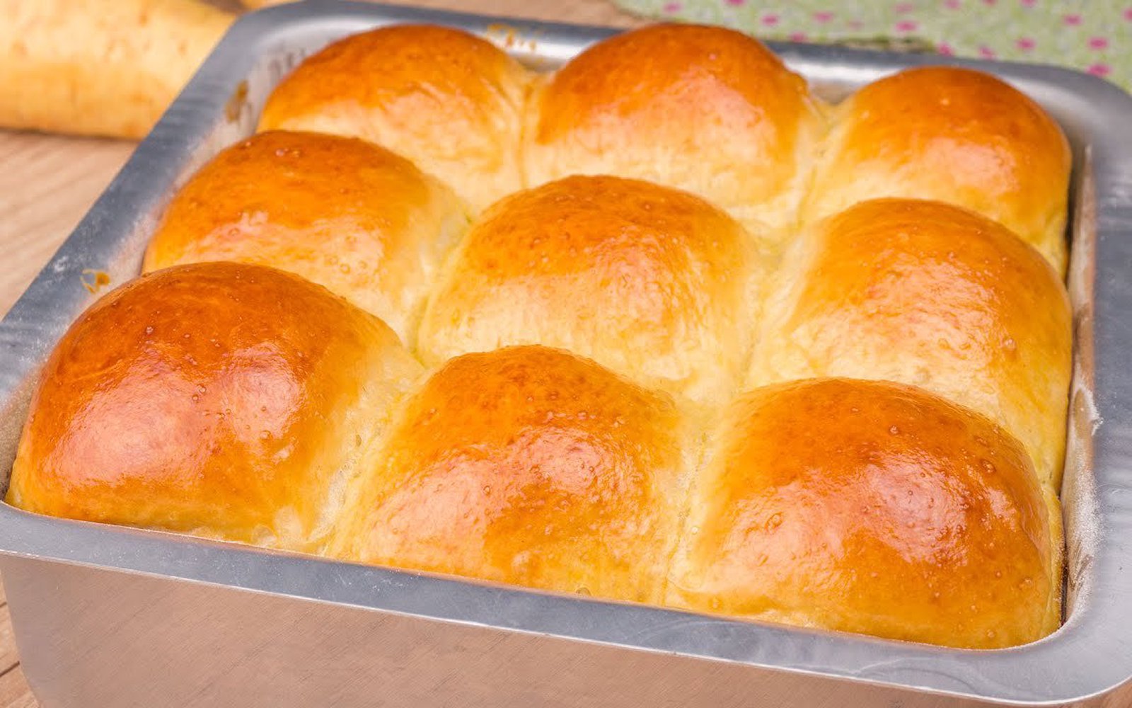 Pão de Mandioquinha Super Fofinho