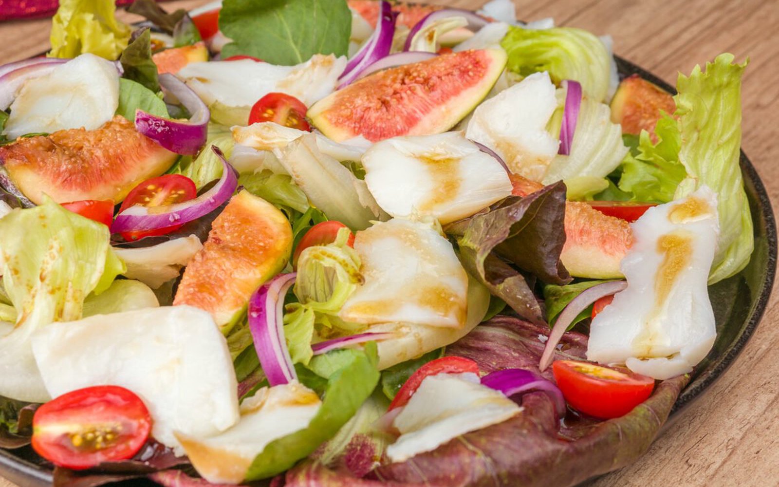 Salada de Bacalhau com Figos