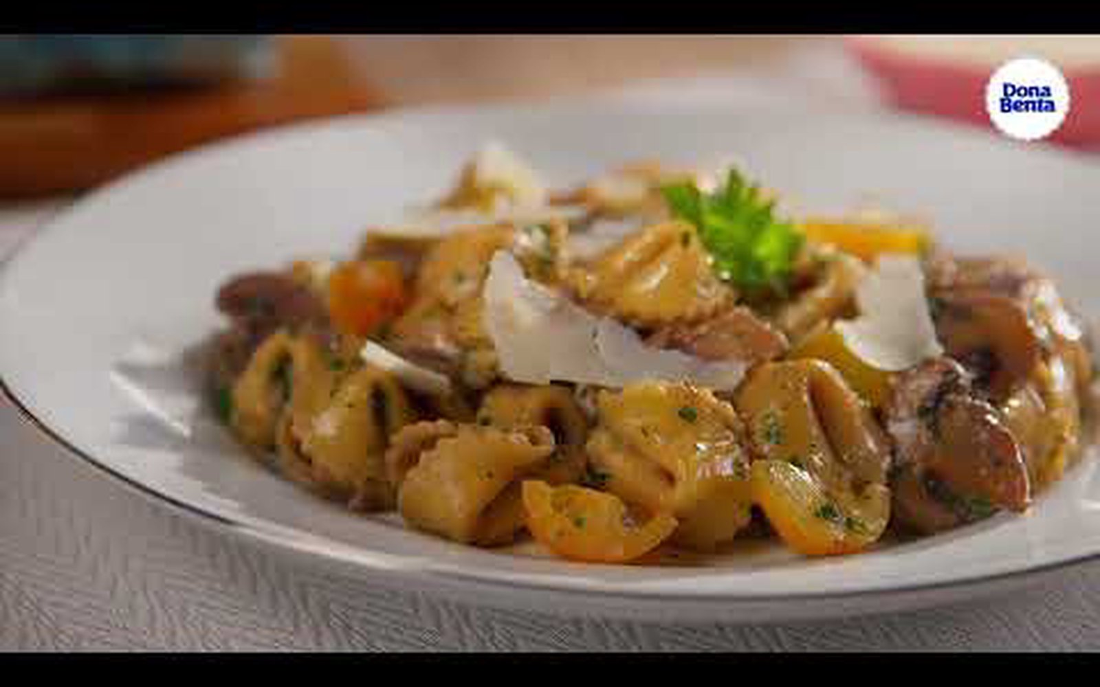 Tortellini com Cogumelos