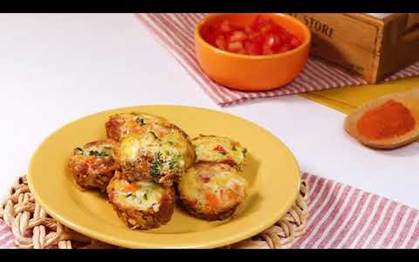 Muffin de Carne com Ovo