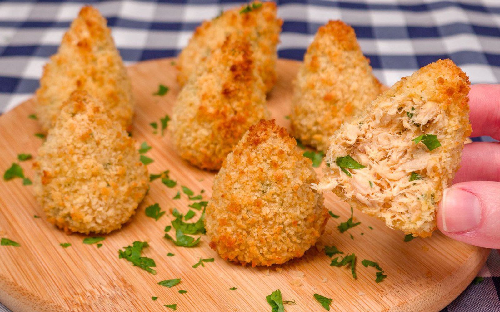 Coxinha sem Massa na Airfryer