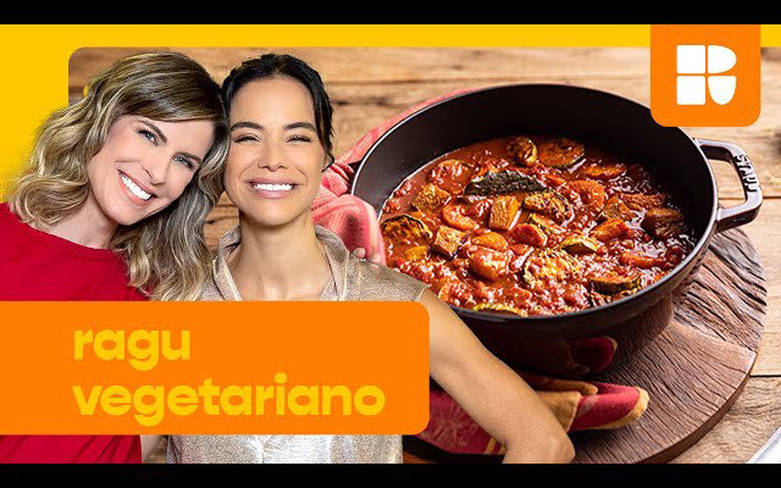 Ragu mediterrâneo de legumes