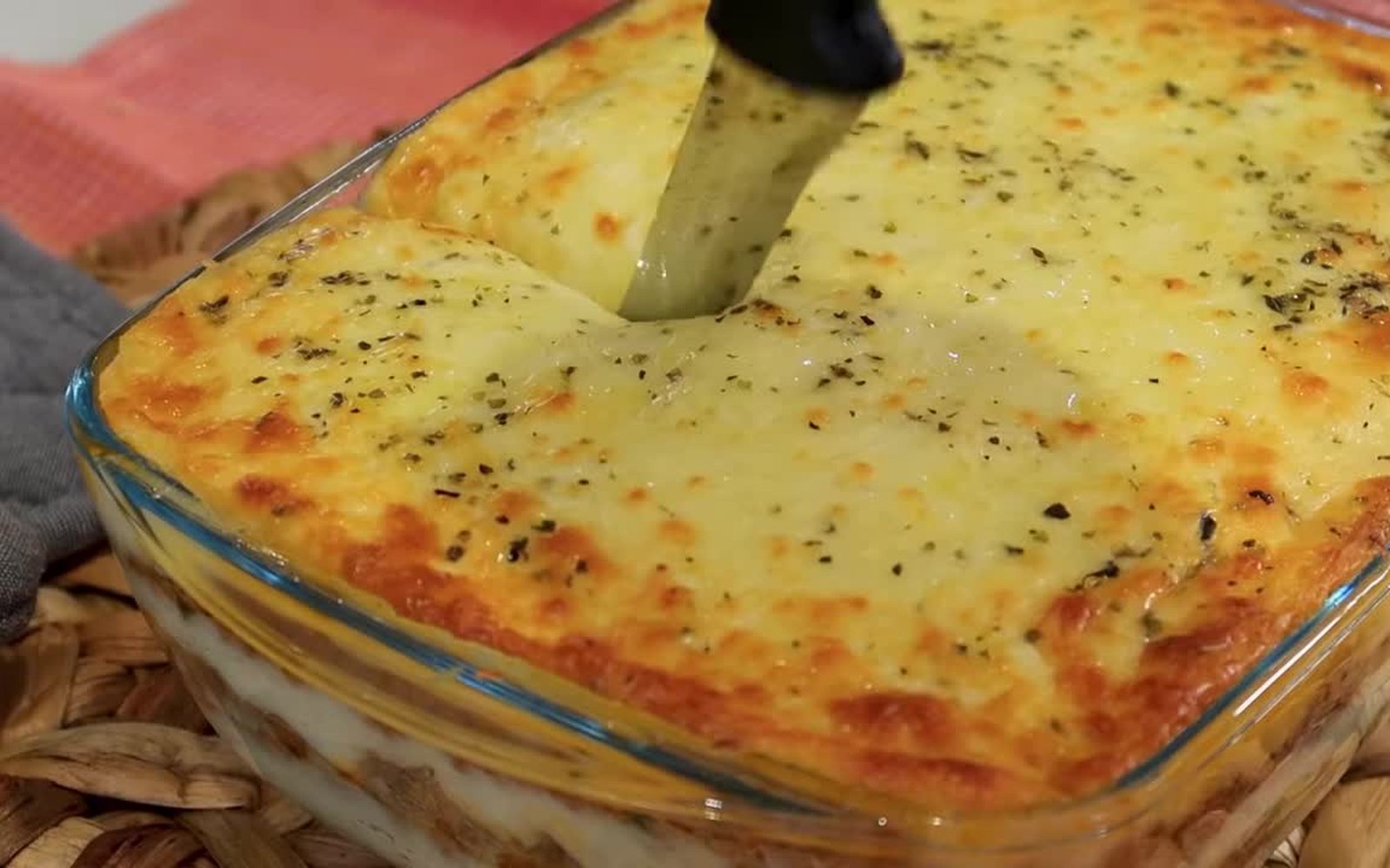 Receita de Escondidinho de Carne Moída