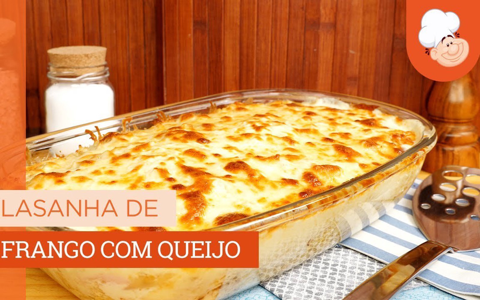 Lasanha de Frango com Queijo