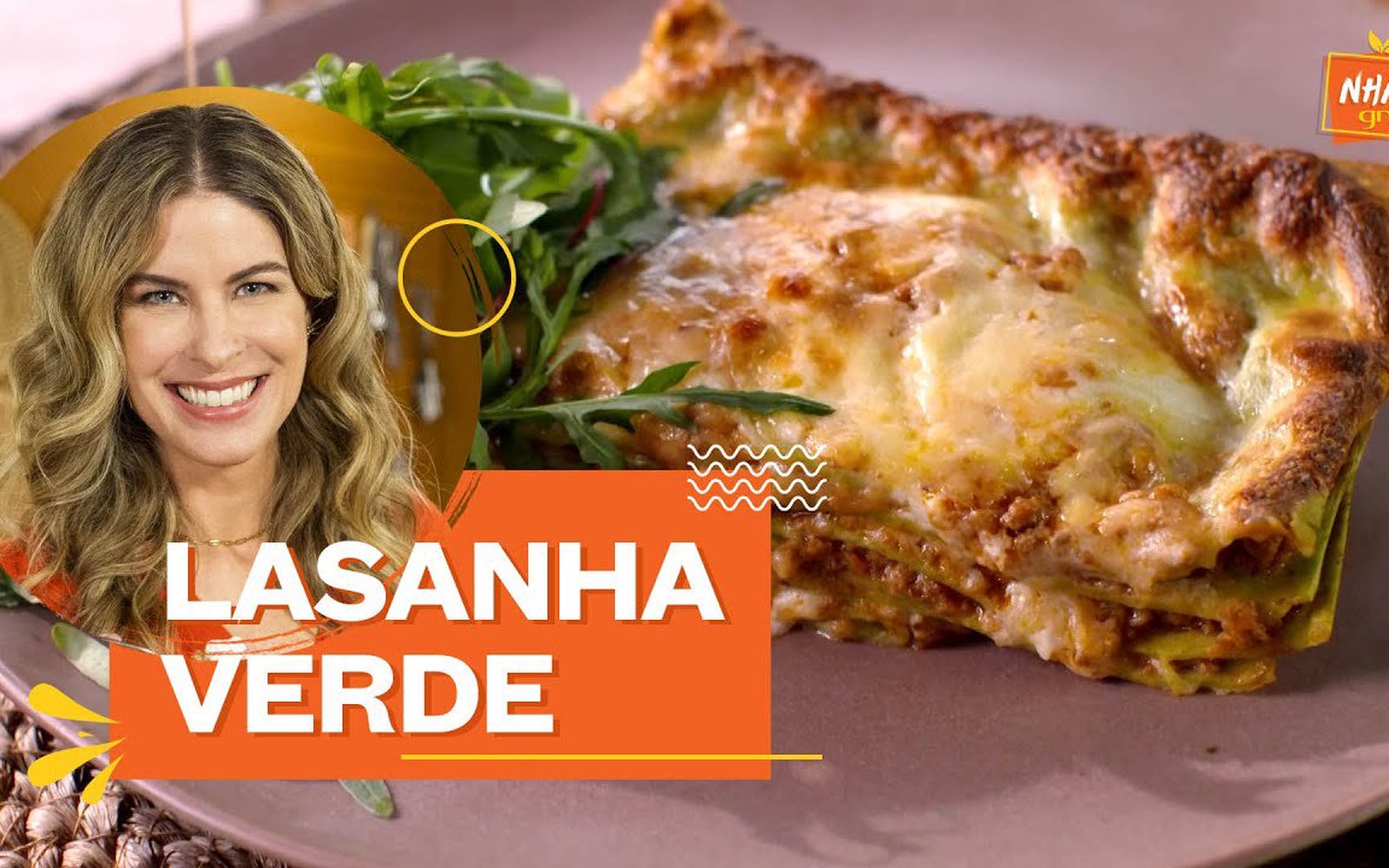 Massa Caseira de Lasanha com Espinafre