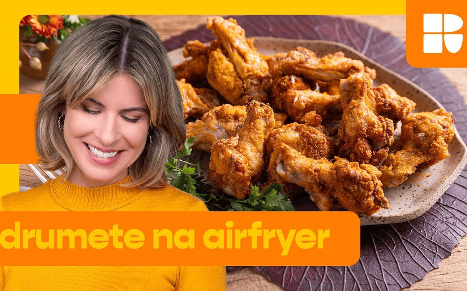 Coxinha de Asa na Airfryer