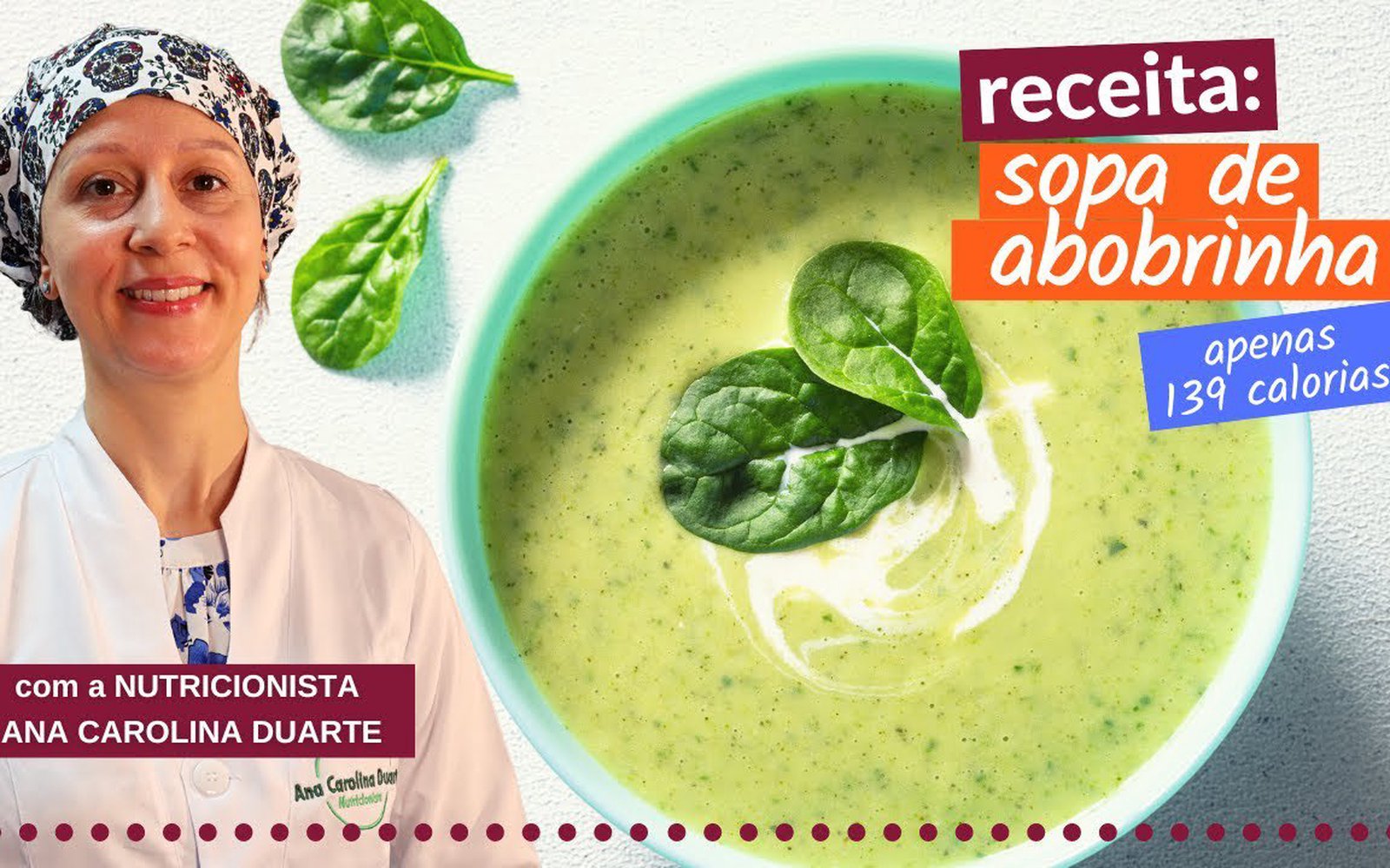Sopa de Abobrinha Cremosa