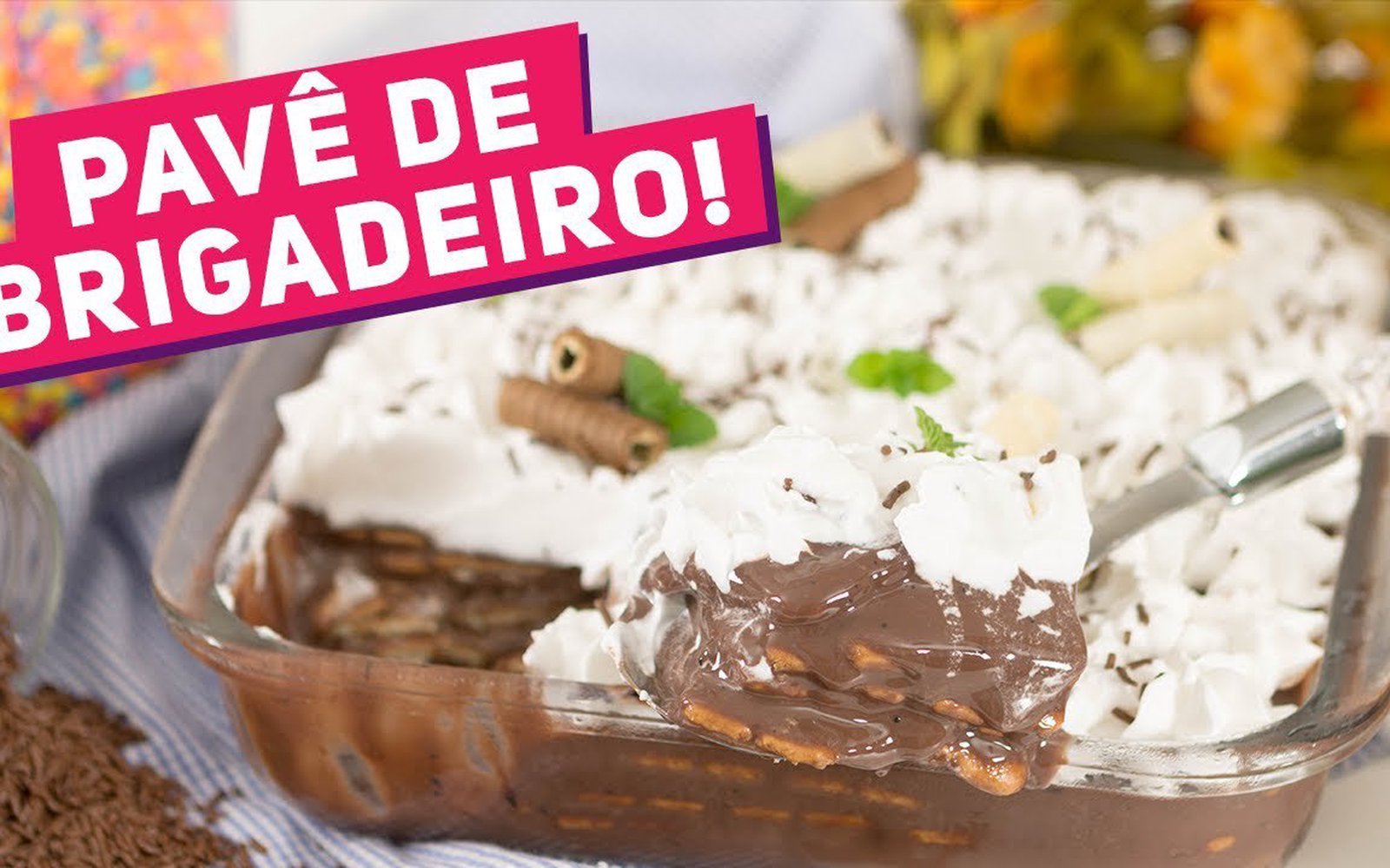 Pavê de Brigadeiro Super Fácil