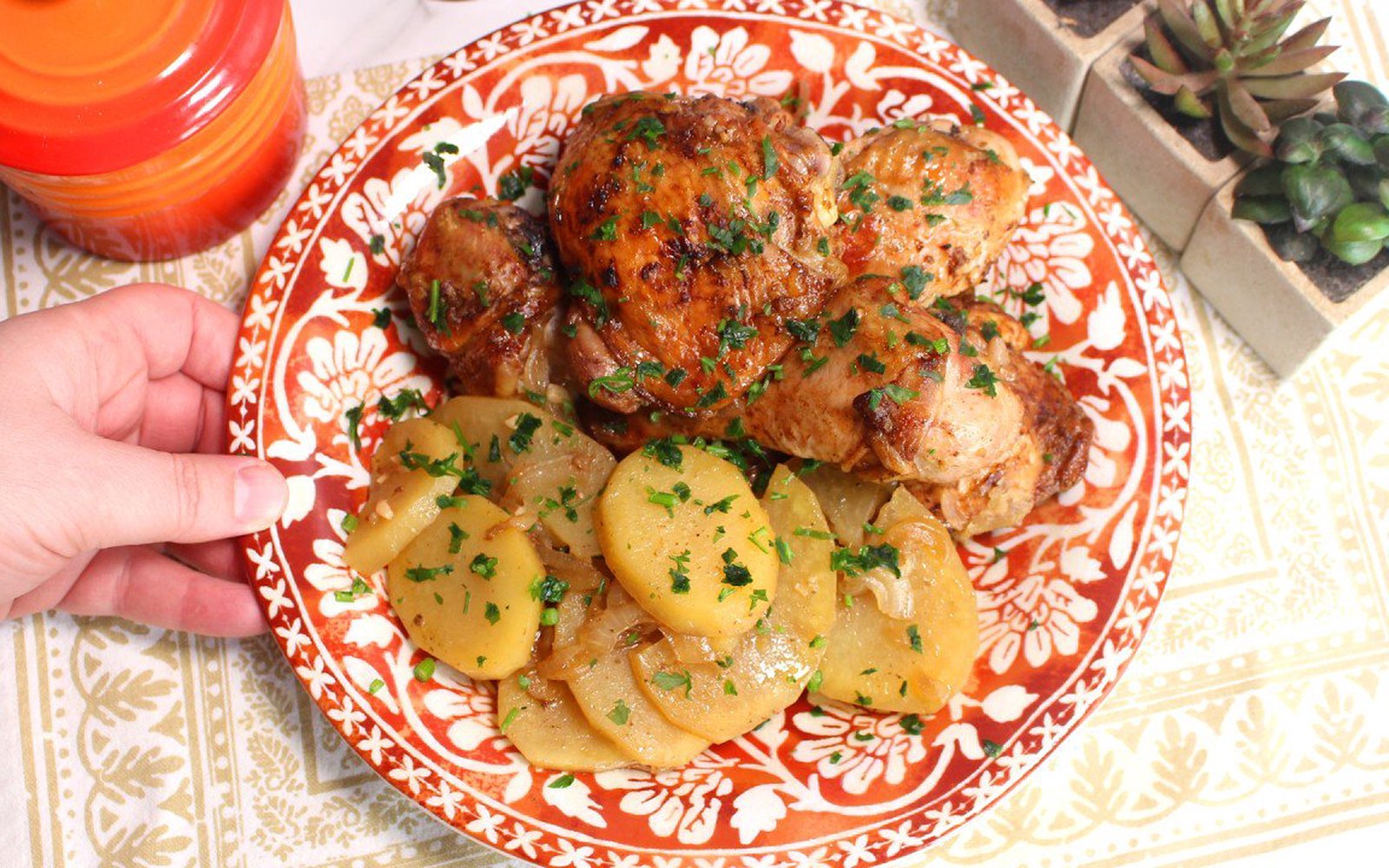 Frango Assado com Marinada Perfeita