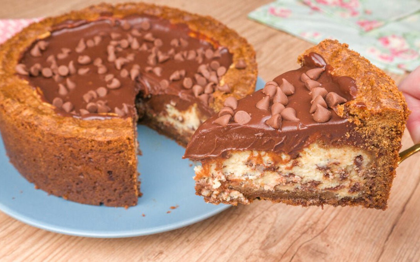 Cheesecake de Cookies