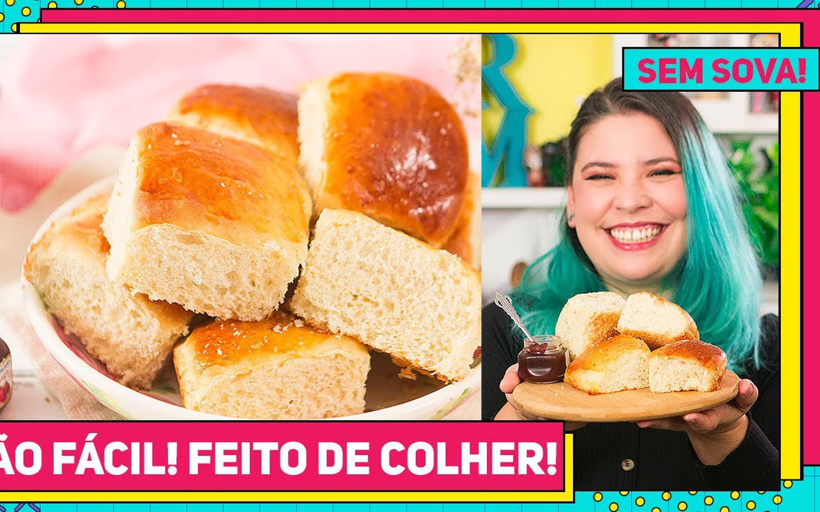 Pão de Colher - Pão sem Sova