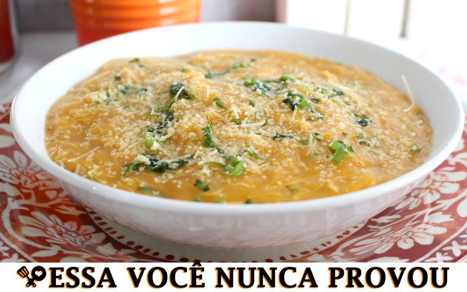 Sopa Cremosa de Batata com Frango