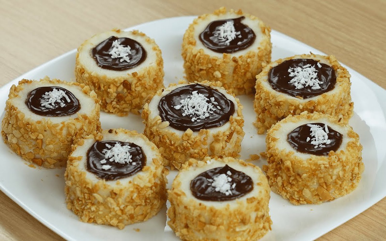 Sobremesa de Leite com Amendoim