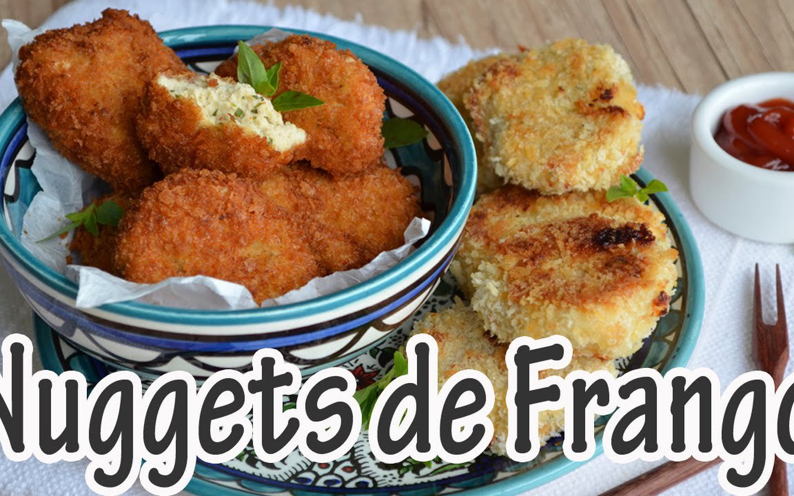 Nuggets de Frango Caseiro