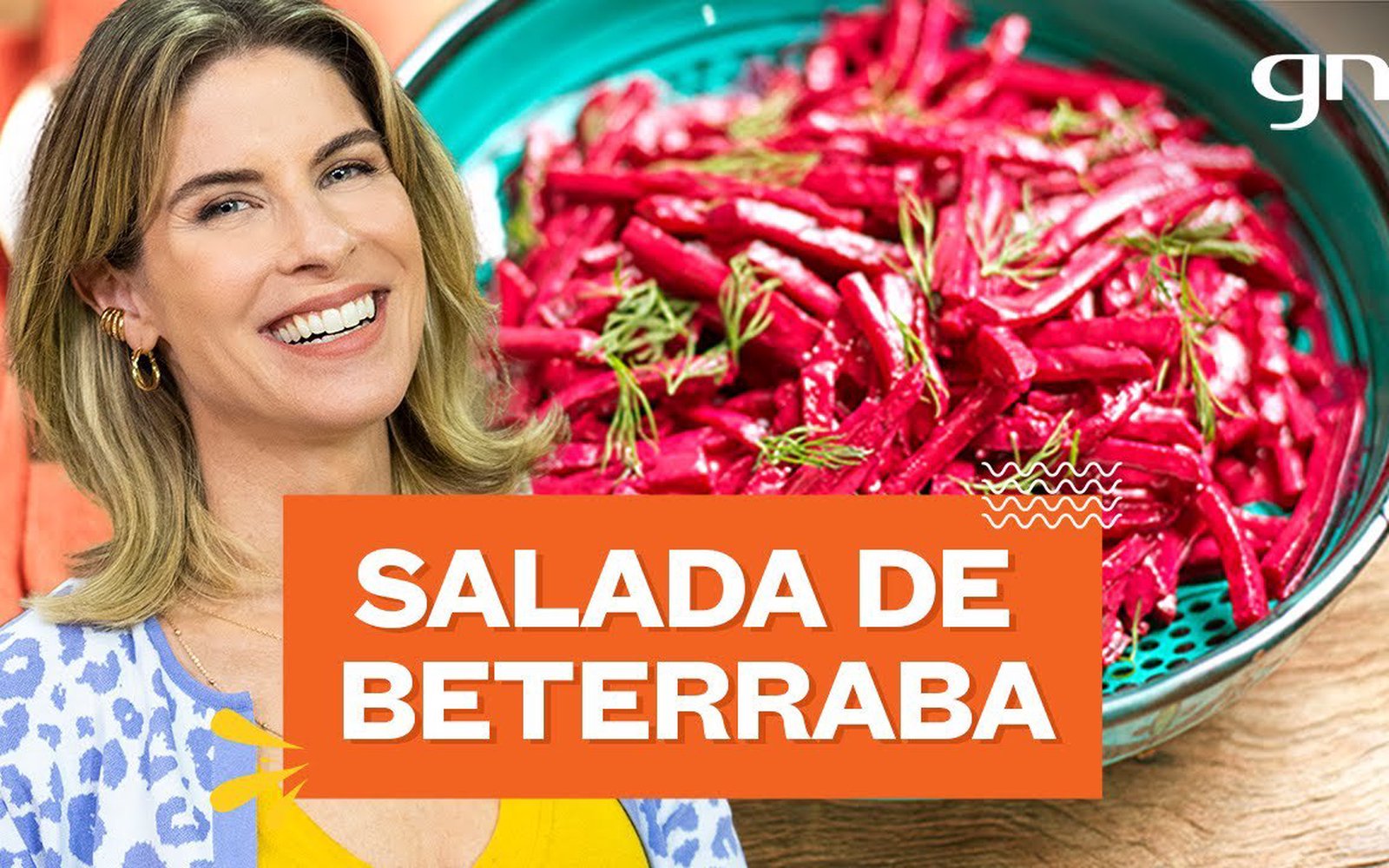 Salada de Beterraba com Molho Tahine
