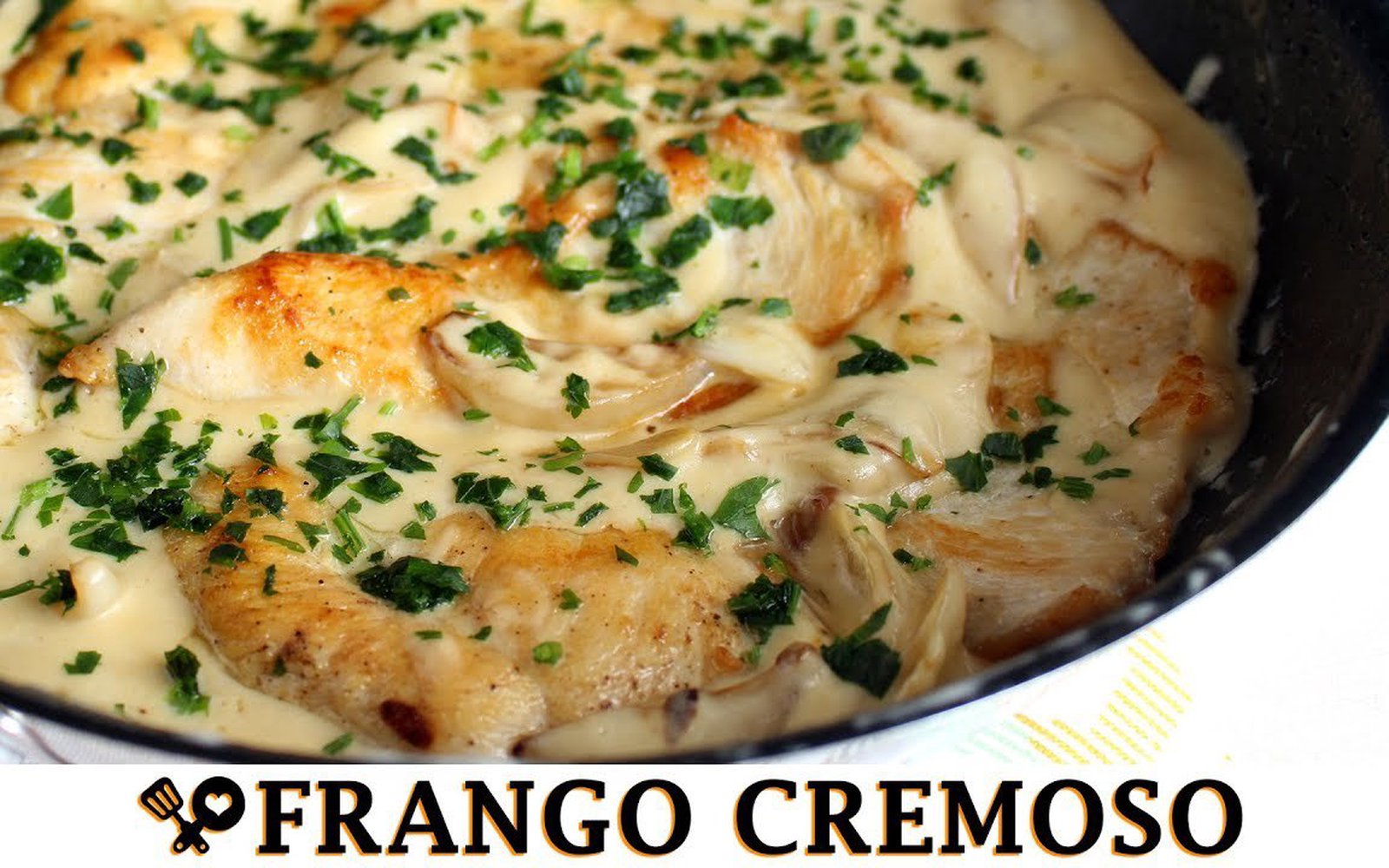 Frango Cremoso de uma Panela