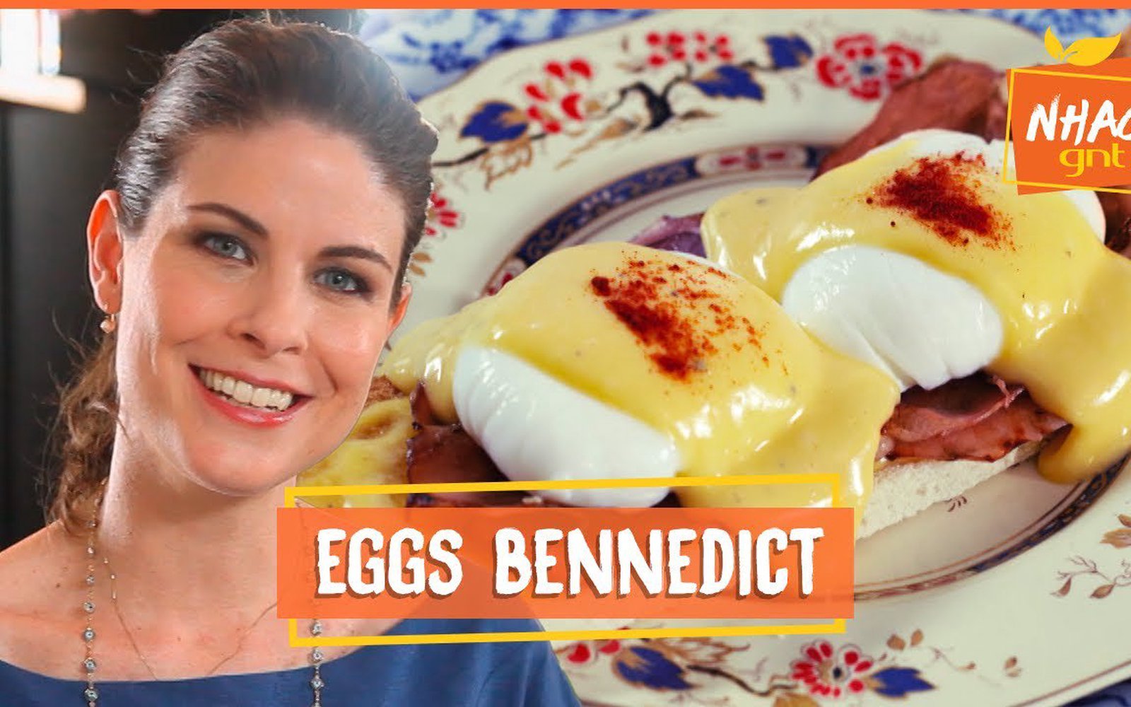 Ovos beneditinos com molho holandês
