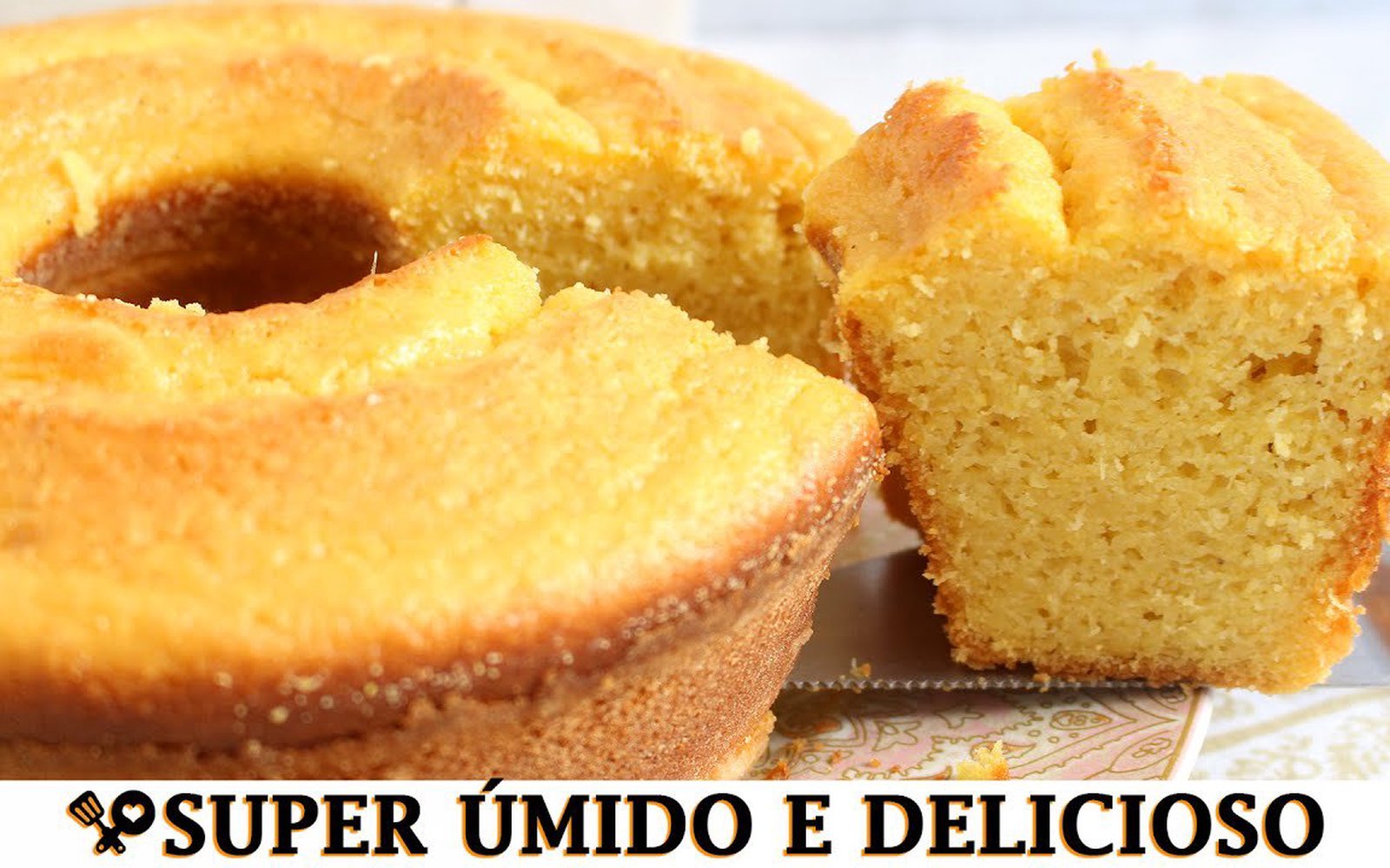 Bolo de Milho no Liquidificador