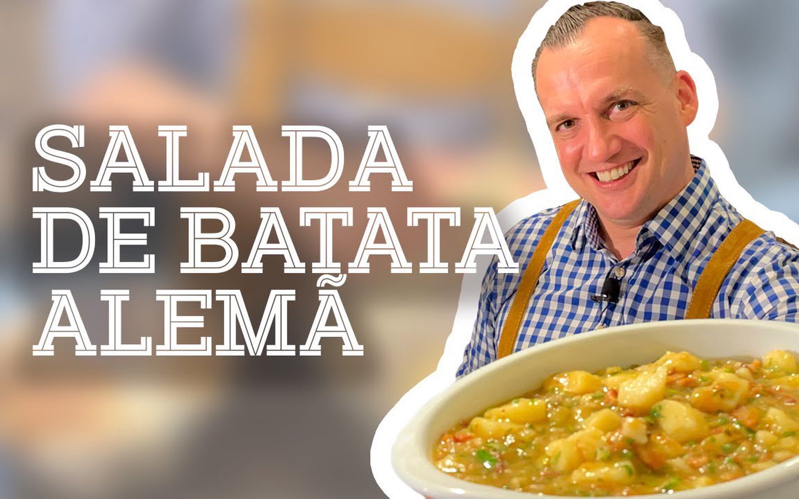 Salada de Batata à Moda Bávara (Kartoffelsalat)